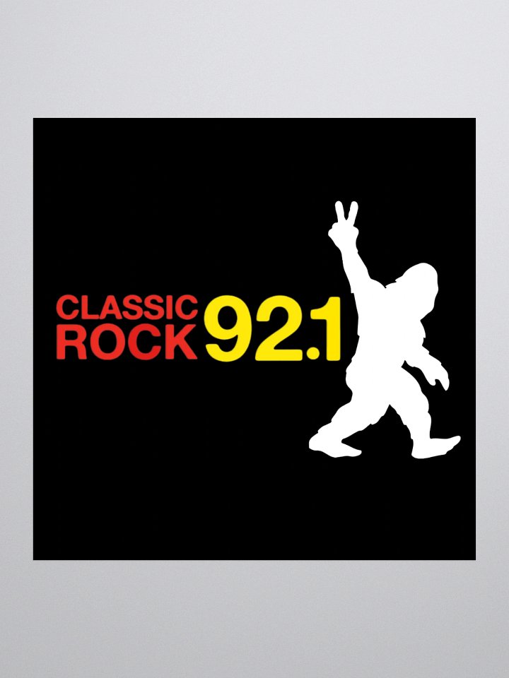 Sasquatch Peace Out Sticker product image (1)