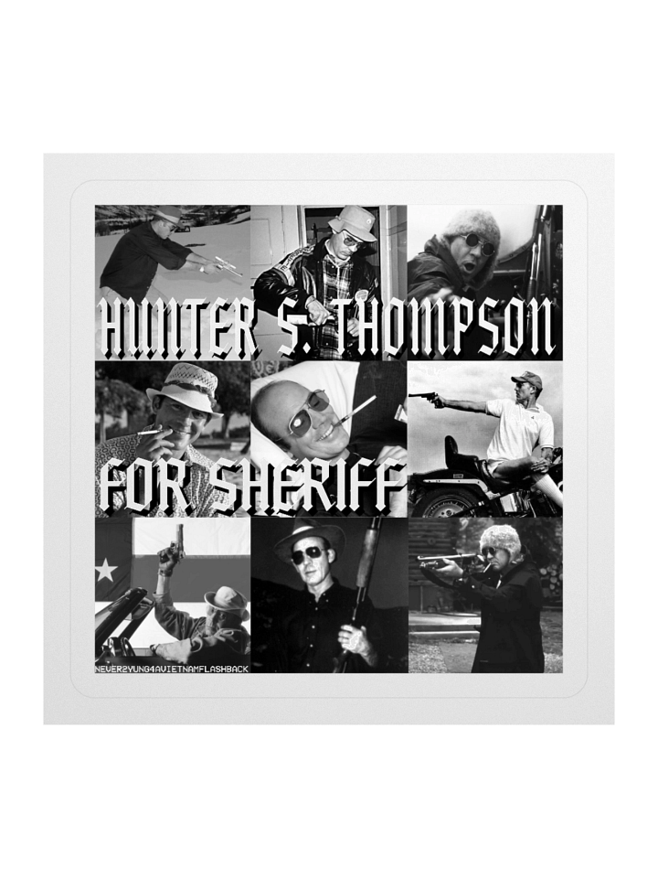 HUNTER S. THOMPSON STICKER product image (1)