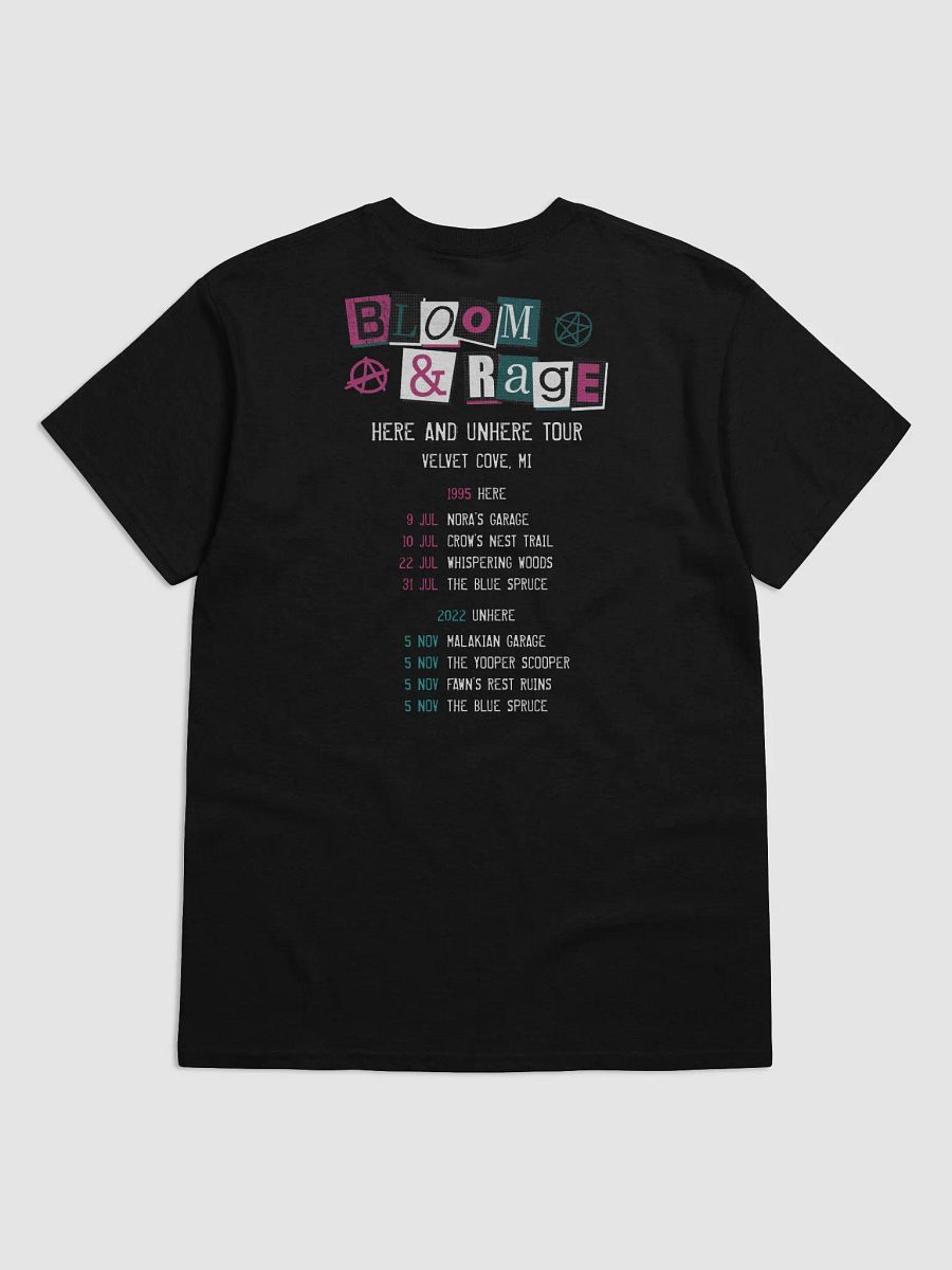 Lost Records: Bloom & Rage Band Tour T-Shirt (Black) product image (2)