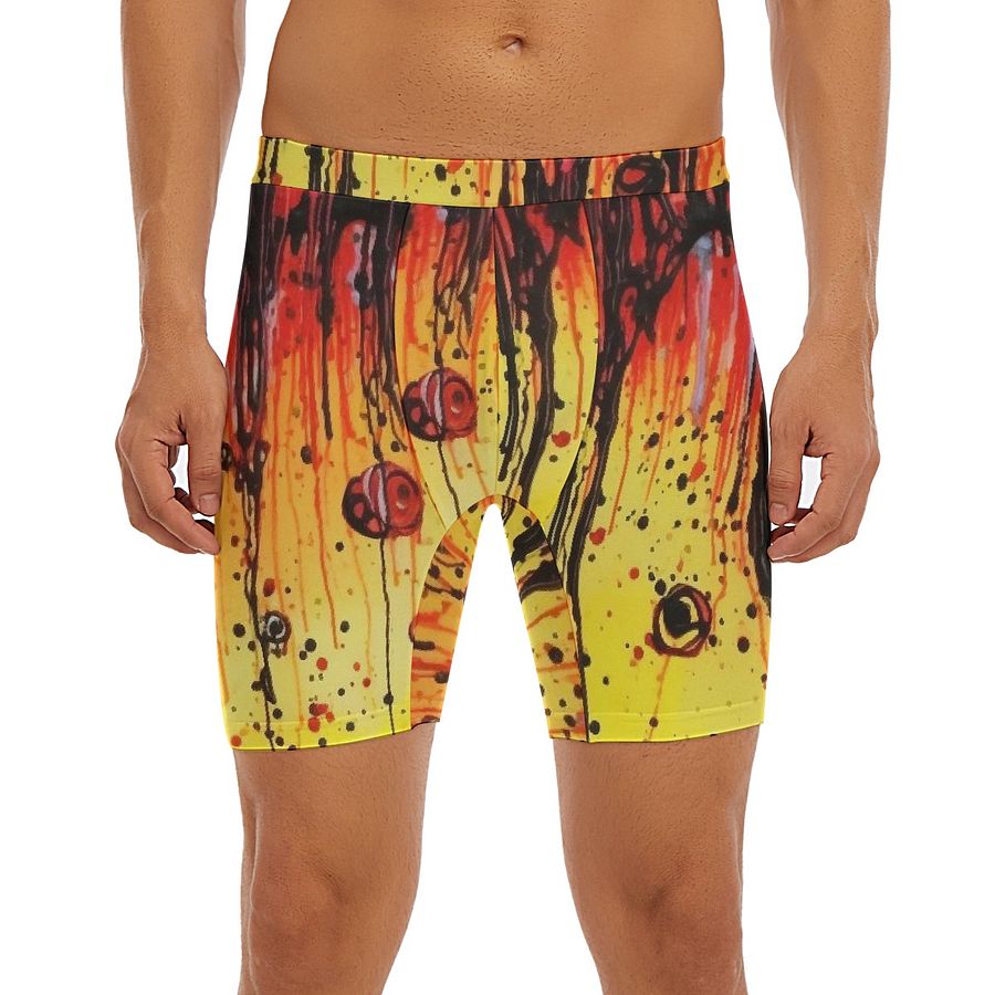 Men's Long Boxer Briefs 4 Pack product image (8)