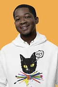 'Paintbrush Bowtie' Premium Unisex Hoodie product image (1)