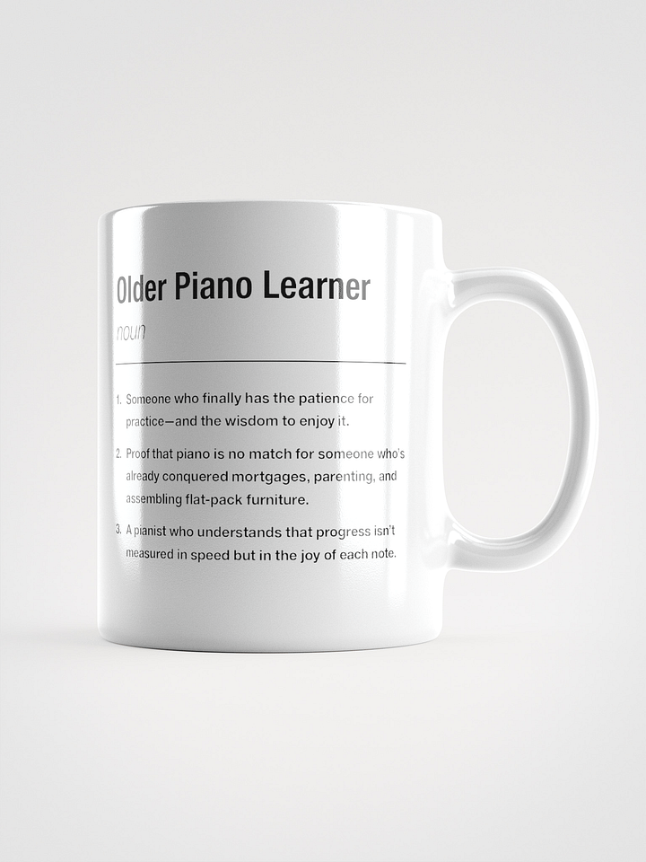 Older Piano Learner (noun) product image (1)