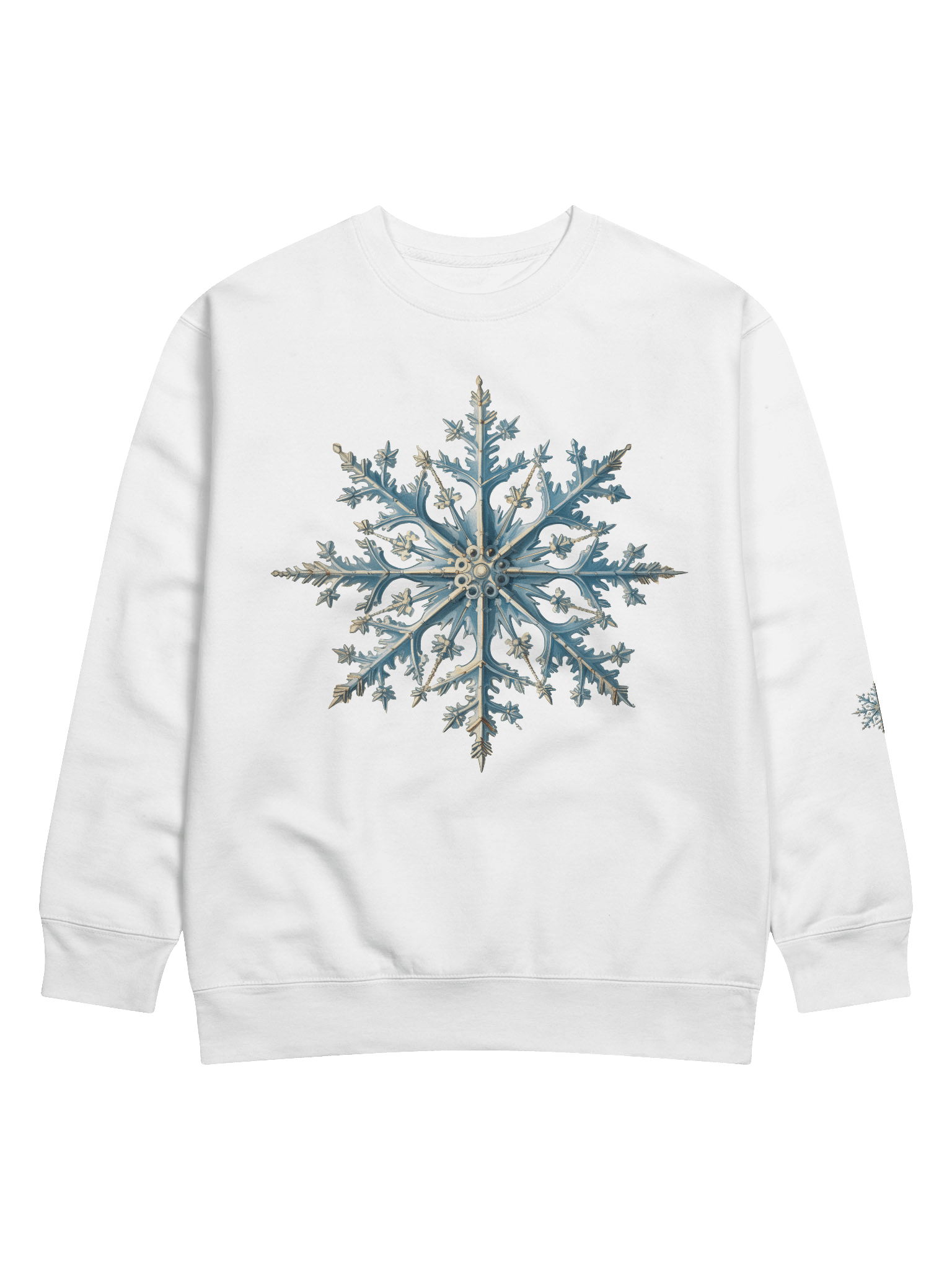 Blue Snowflake Sweatshirt product image (1)