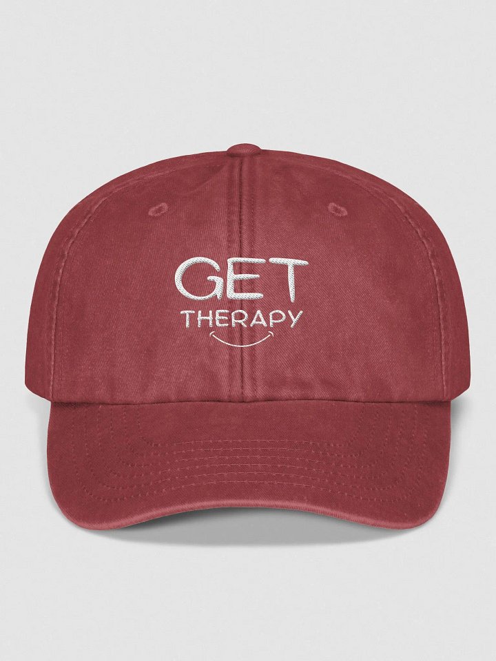 Get Therapy Vintage Dad Hat product image (1)