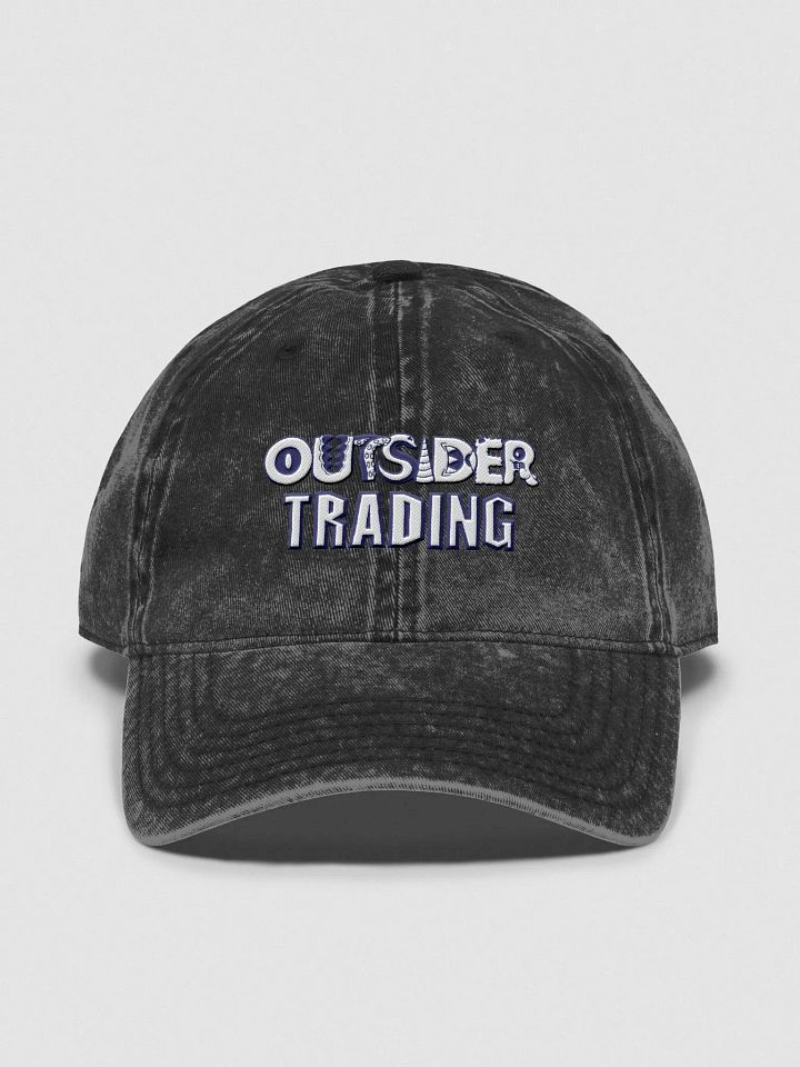 OUTSIDER TRADING HAT - WHITE OUT product image (1)
