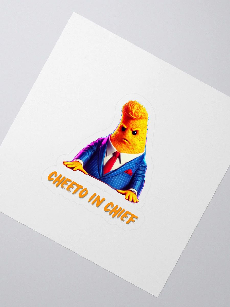 CHEETO IN CHIEF STICKER product image (2)