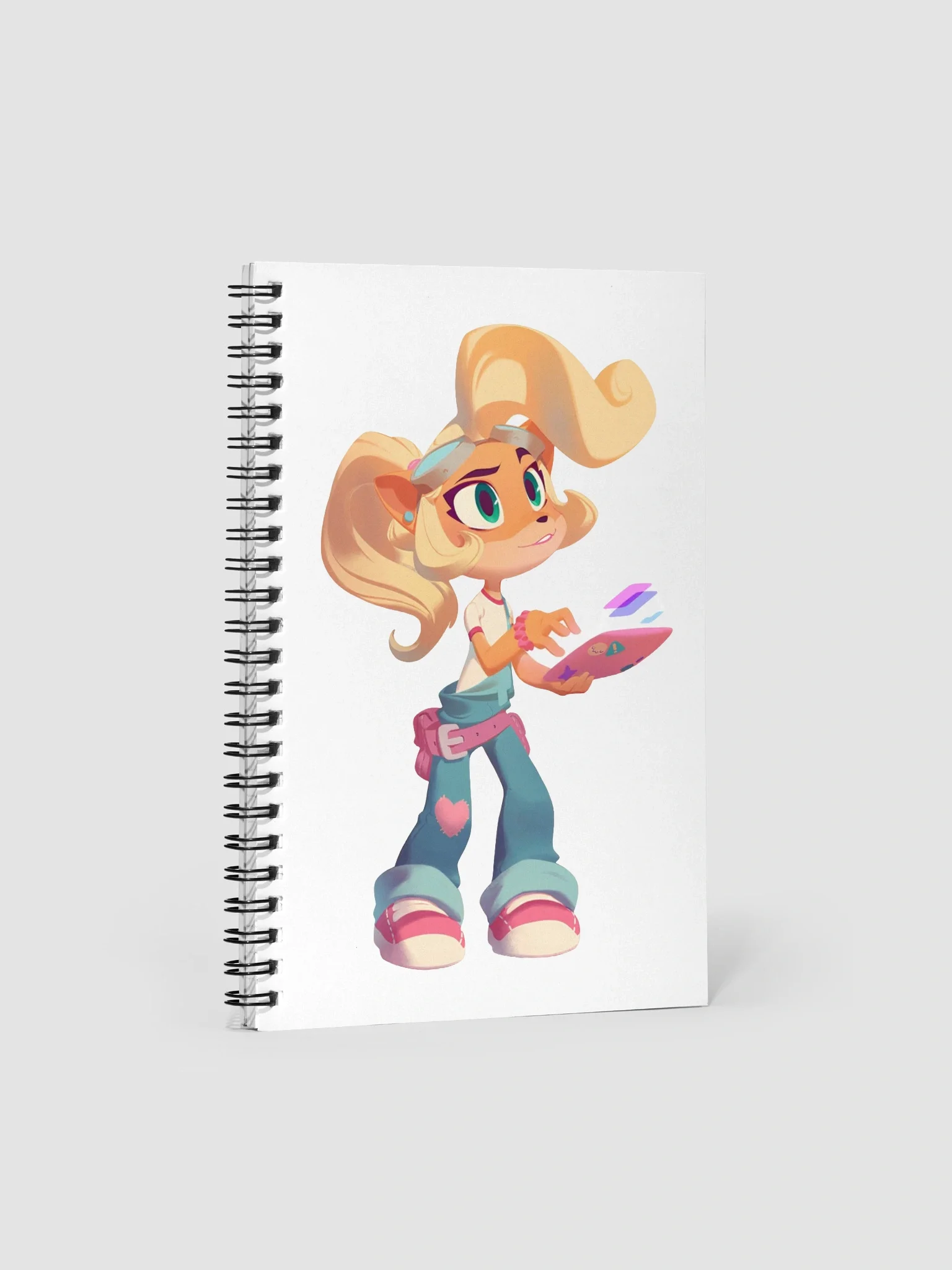 CoCo Bandicoot Spiral Notebook product image (1)