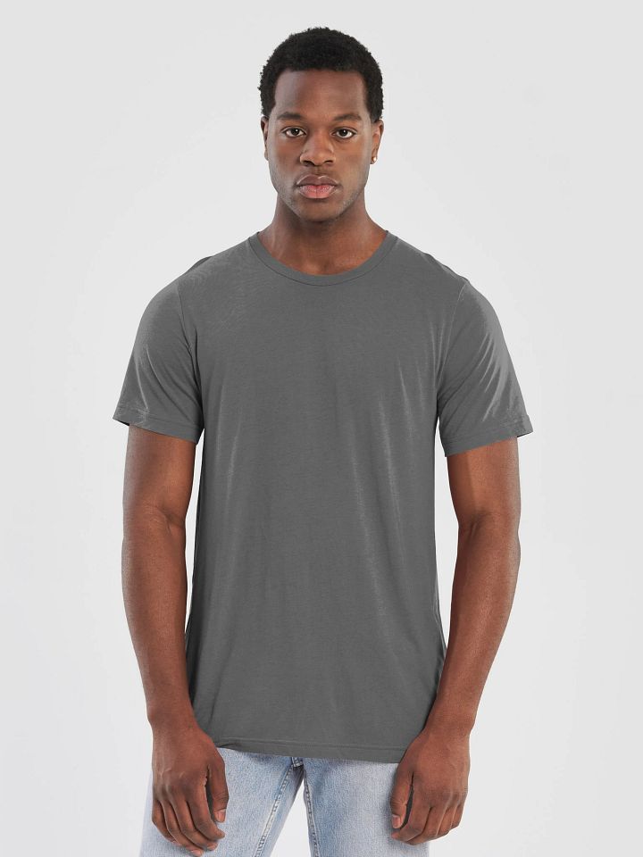 Plain Color Grey T-Shirt product image (1)