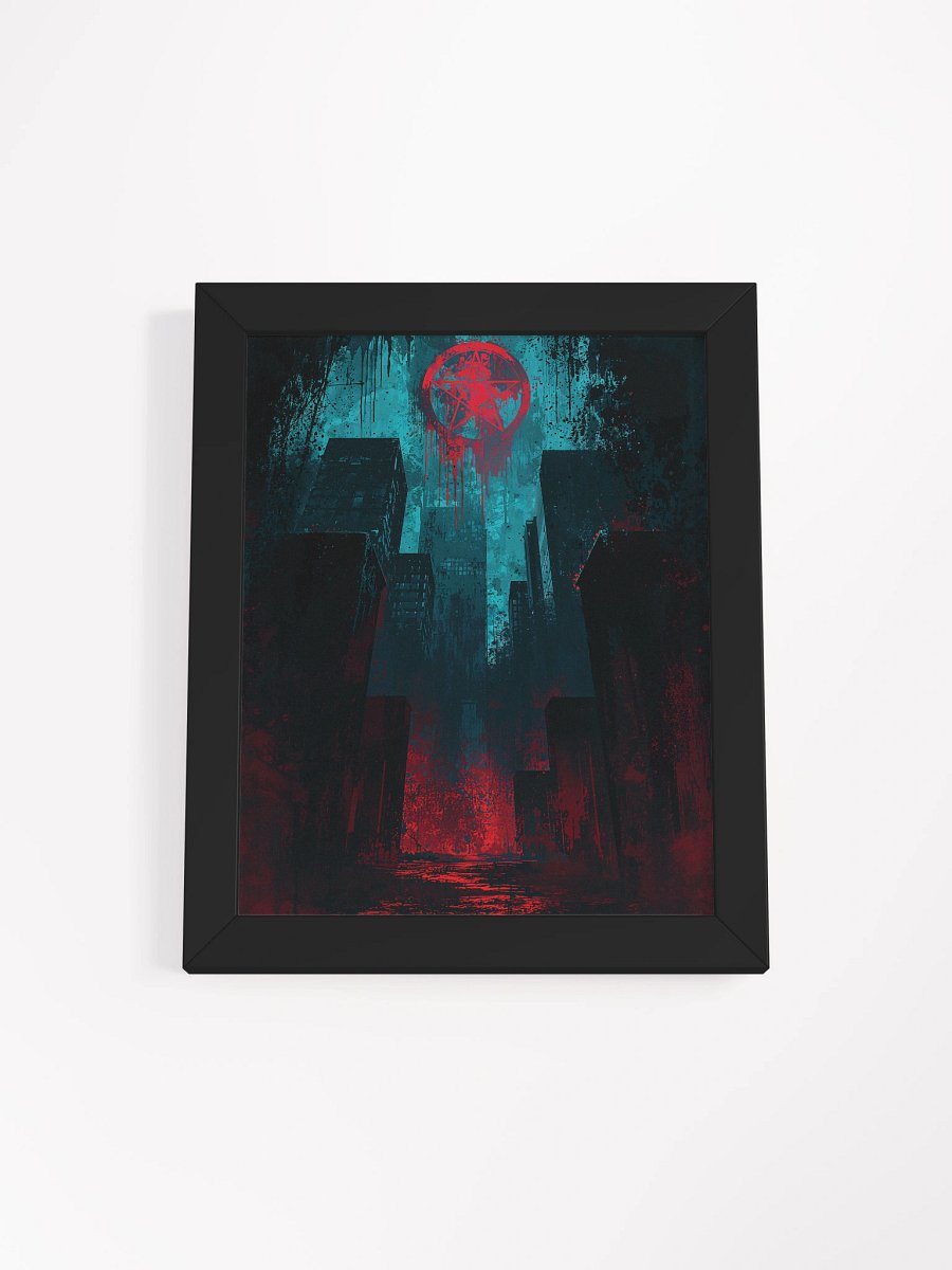 The Crimson Sigil Framed Print product image (1)