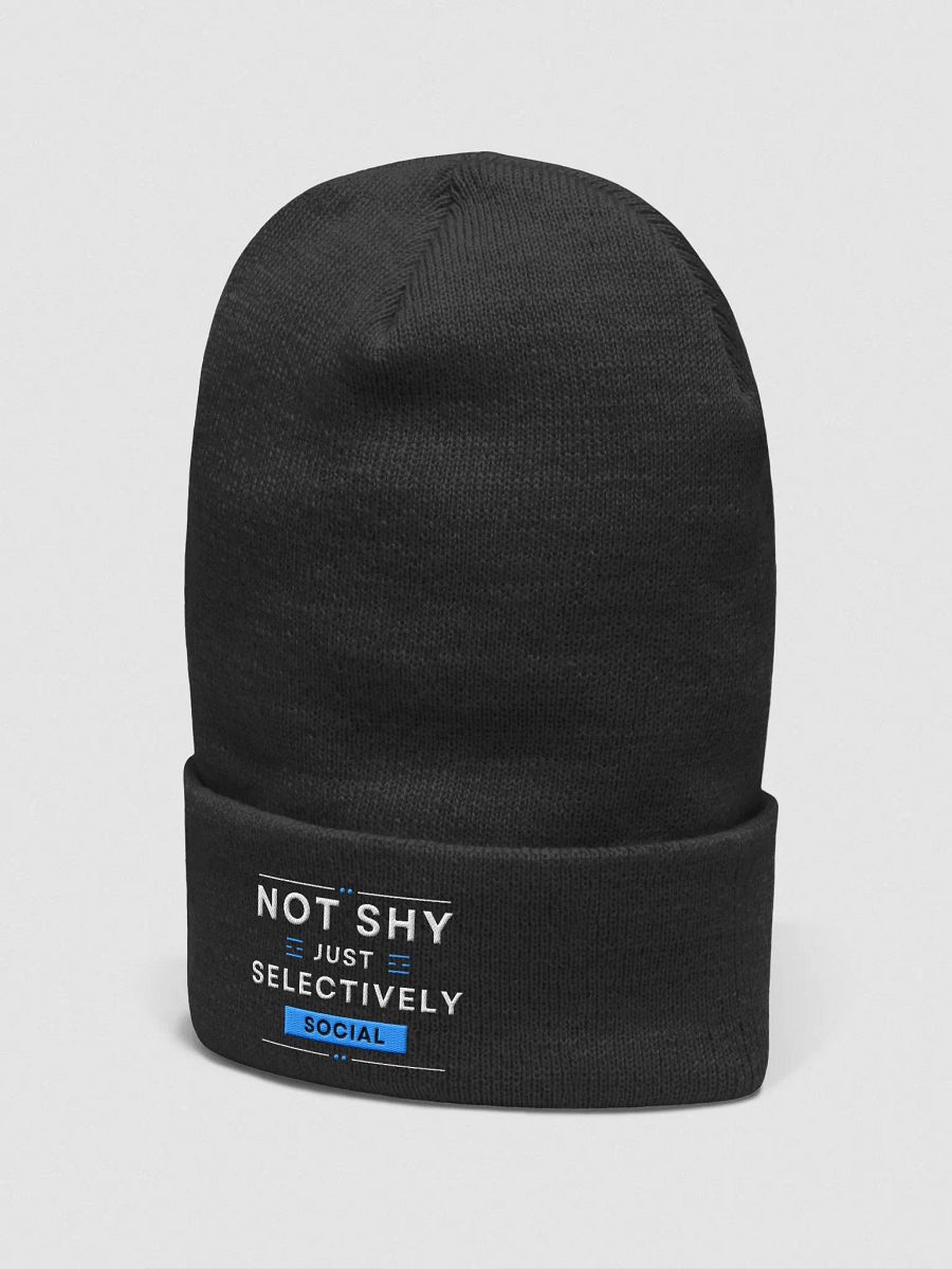 Not Shy Cuffed Beanie product image (4)