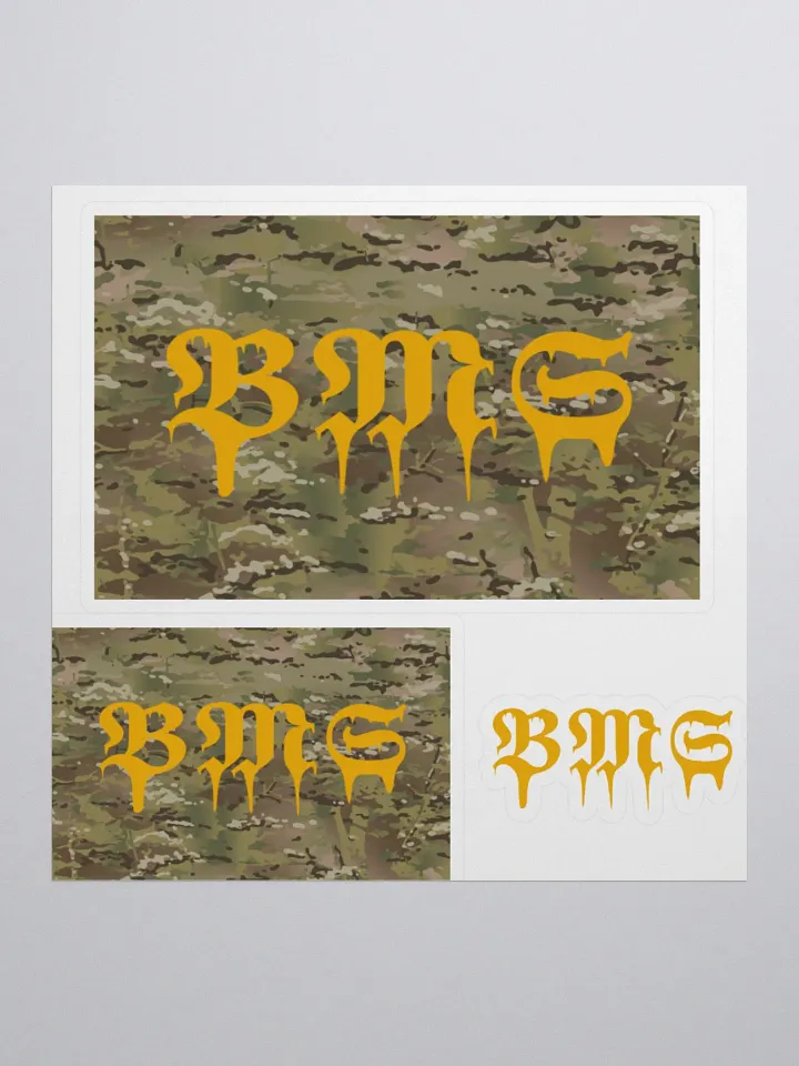 BMG Camo Stickers product image (1)