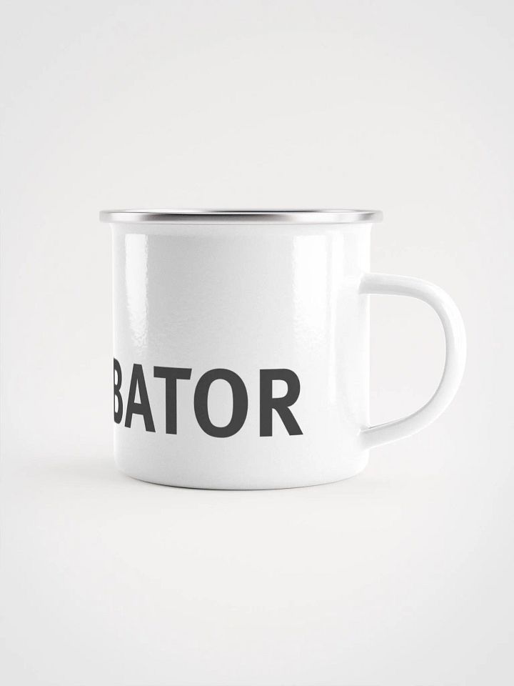 The Incubator Podcast Enamel Mug product image (1)