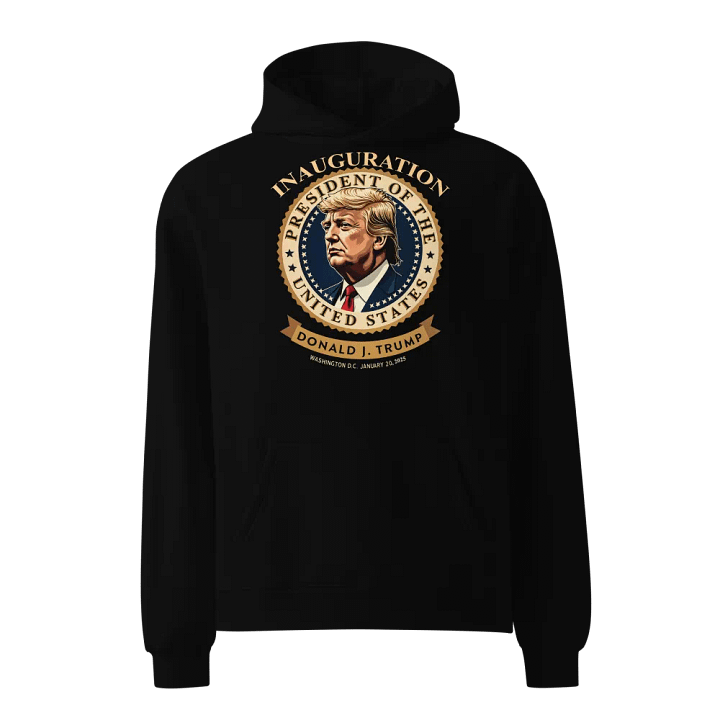 Donald J. Trump Presidential Inauguration Oversized Hoodie product image (1)