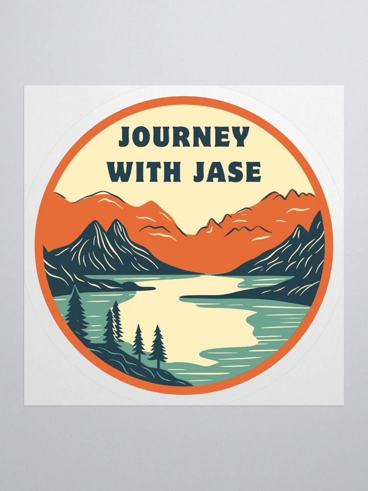 Journey With Jase Logo Sticker product image (2)