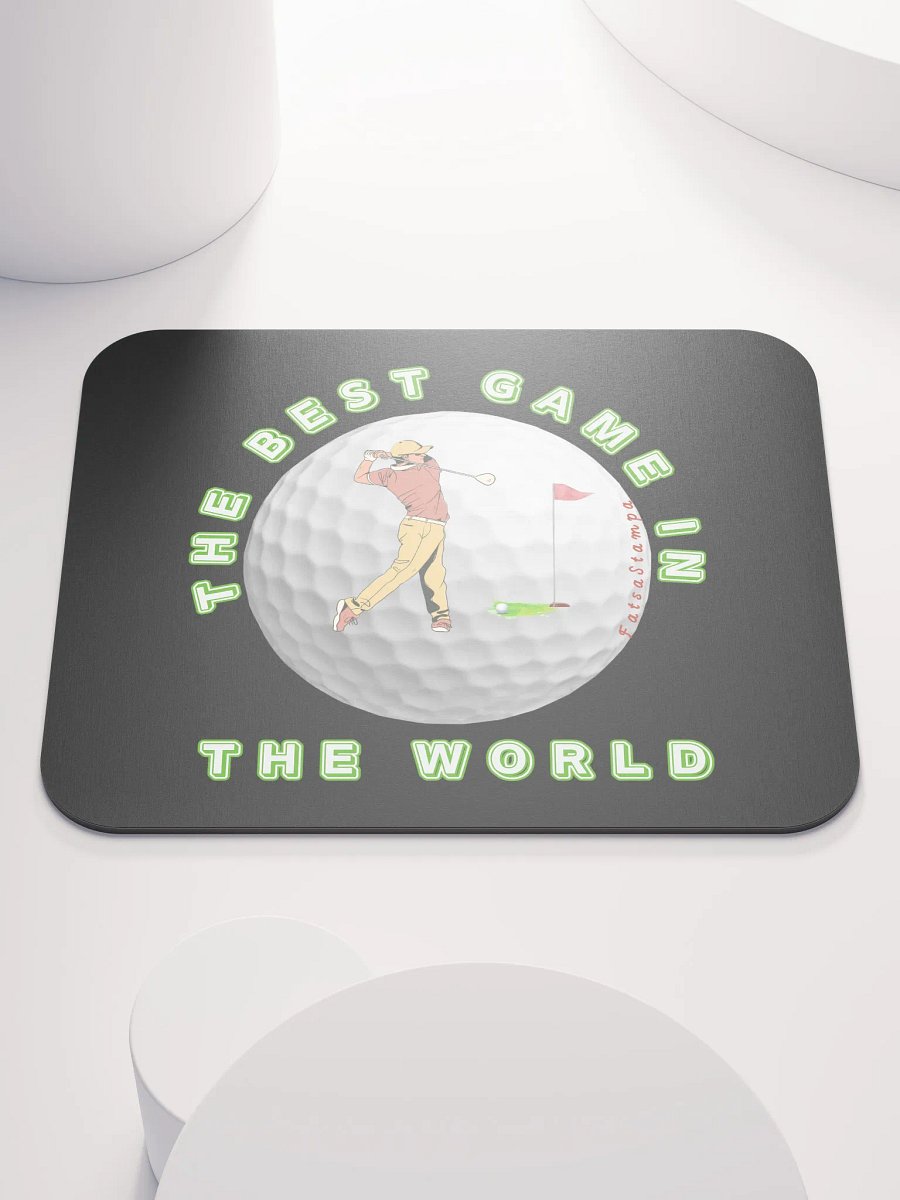 Swing into Action Golf Mouse Pad product image (1)