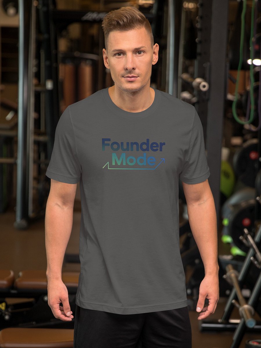 Founder Mode T-Shirt | Motivational Graphic Tee for Entrepreneurs product image (3)