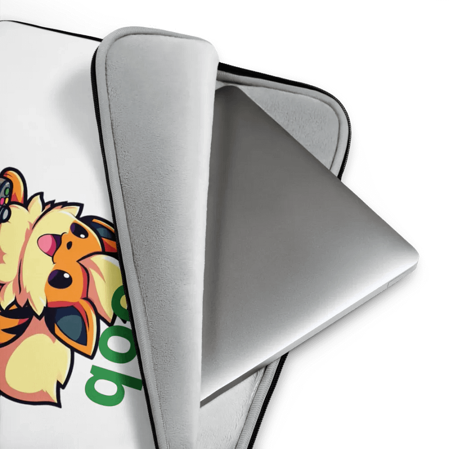 Playful Growlithe Laptop Sleeve product image (4)