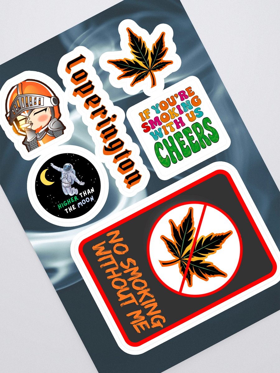 Stoner Sticker Sheet product image (1)