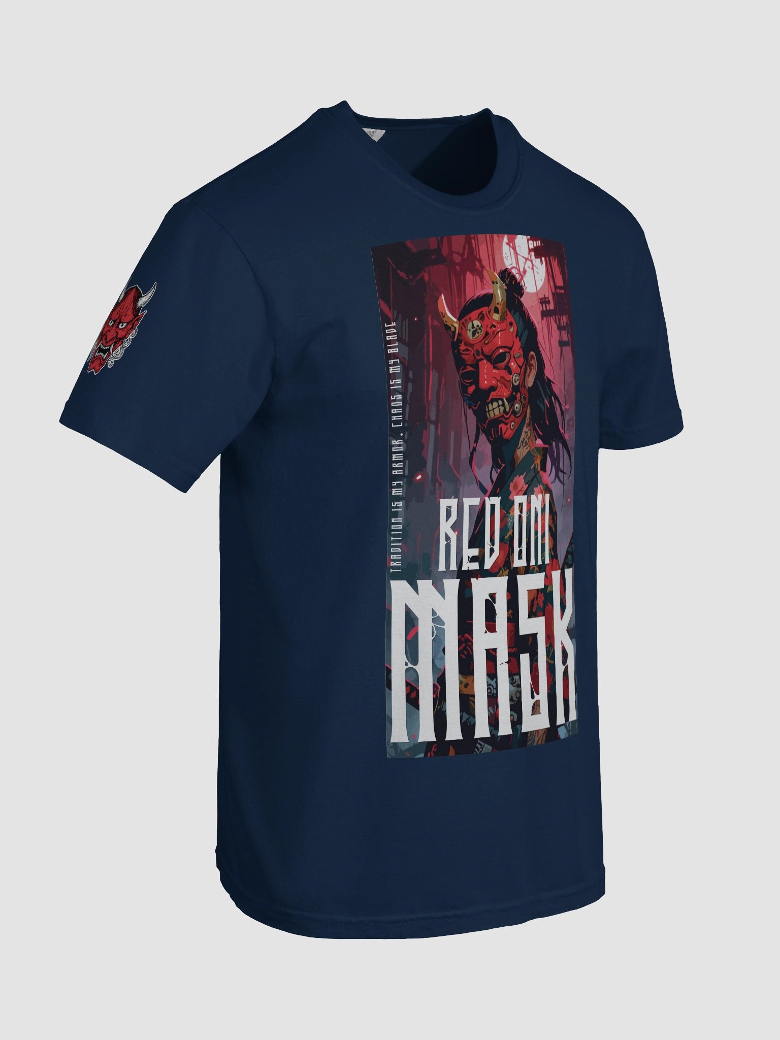 Red Oni Mask – Warrior of Shadows and Steel product image (107)