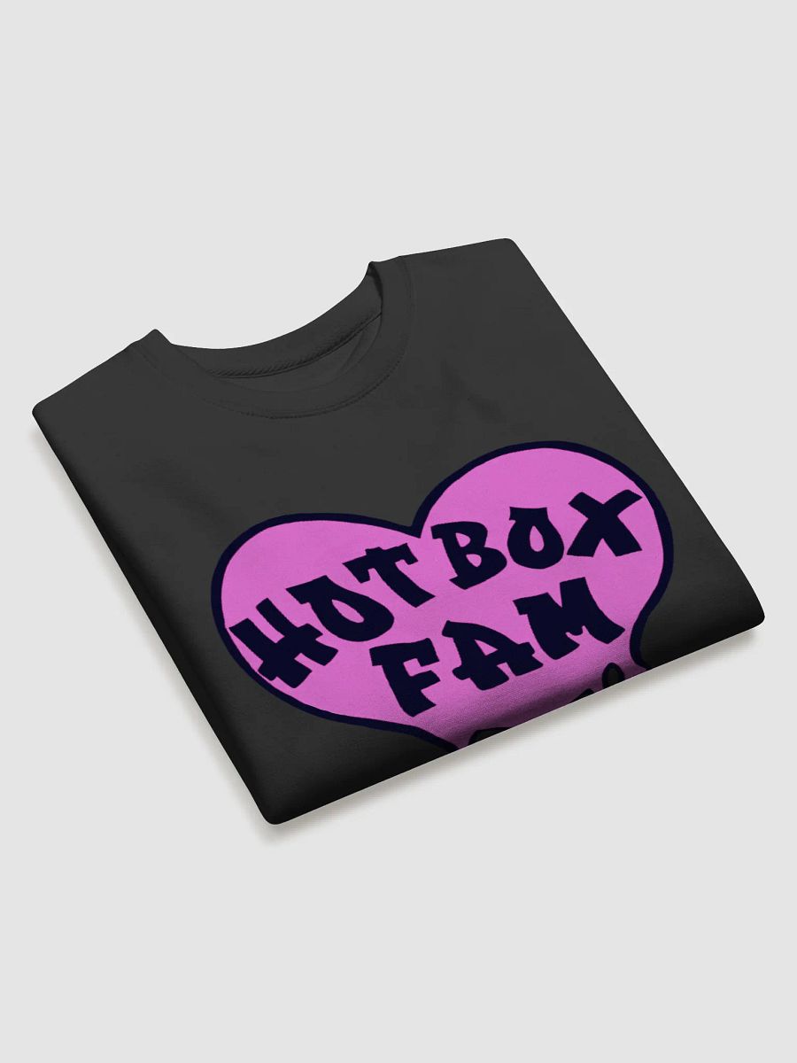 UNISEX HOT BOX FAM SOLID PINK LOGO SWEATSHIRT product image (21)