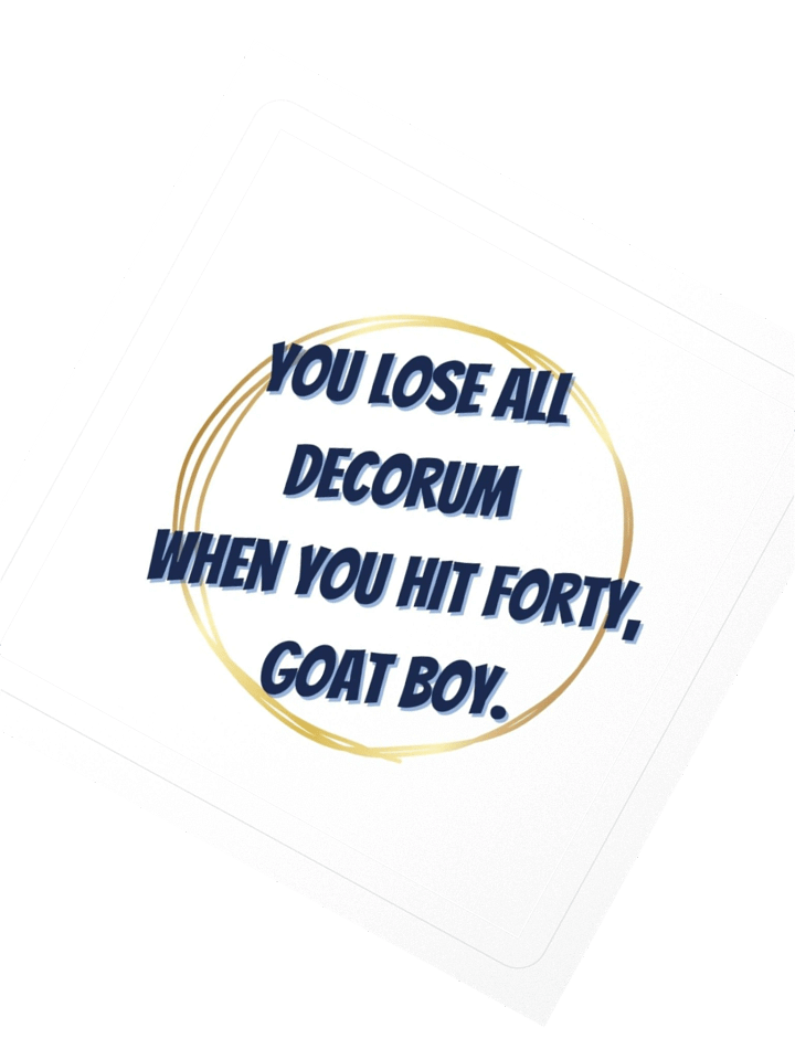 Over 40 Sticker product image (2)