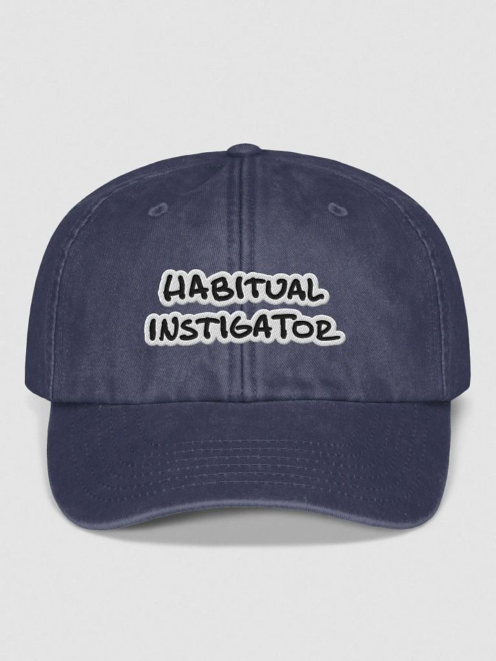Habitual Instigator Vintage Dad Hat (bubble design) product image (1)