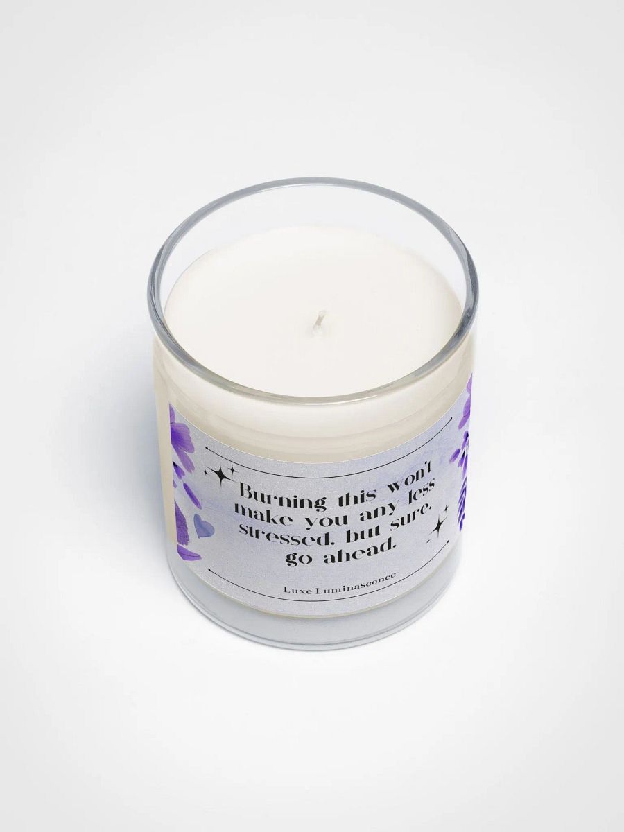 Stress Soothe Funny Quote Candles product image (3)