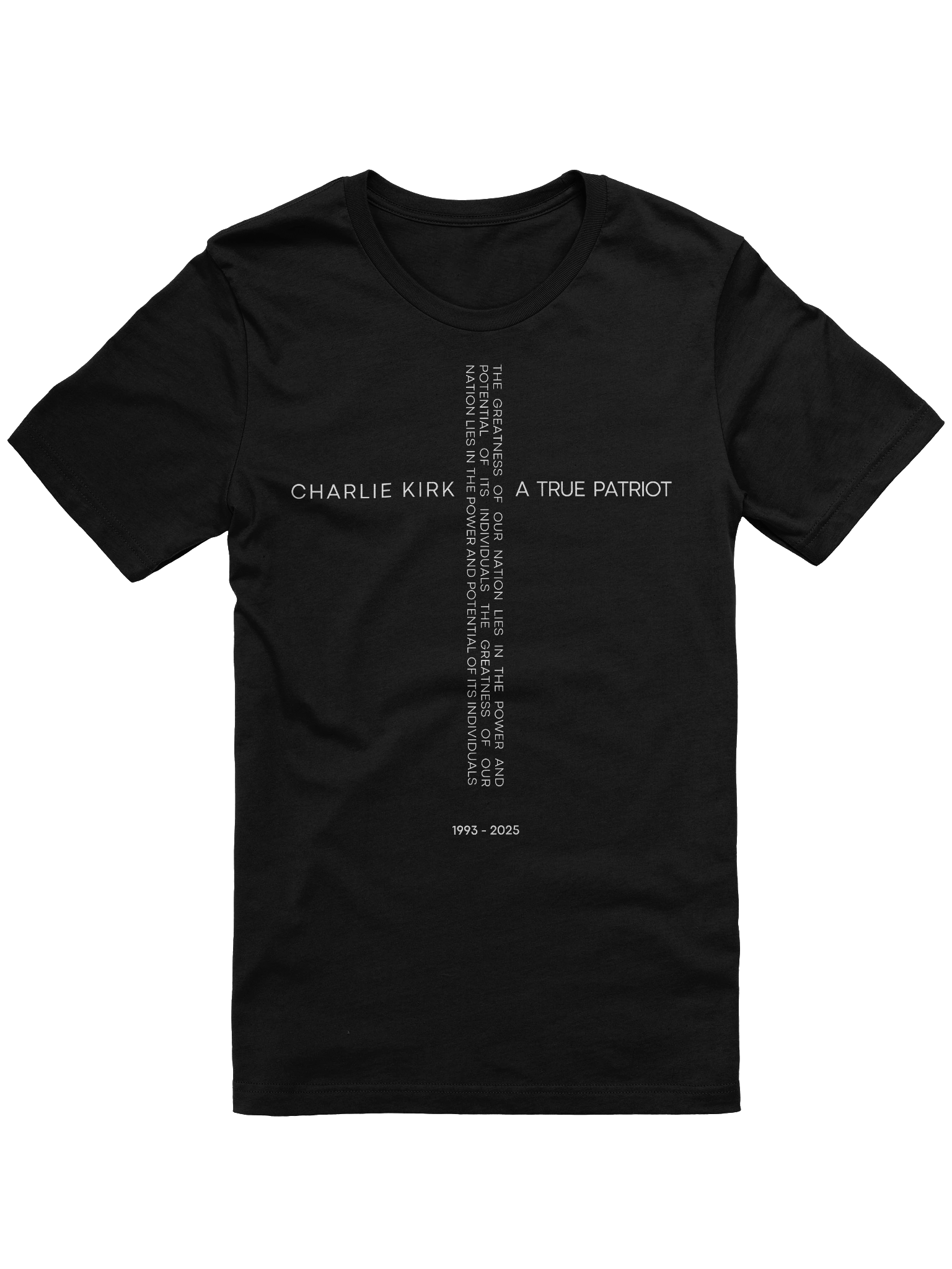 Women's True Patriot Cross Tee - Charlie Kirk product image (1)