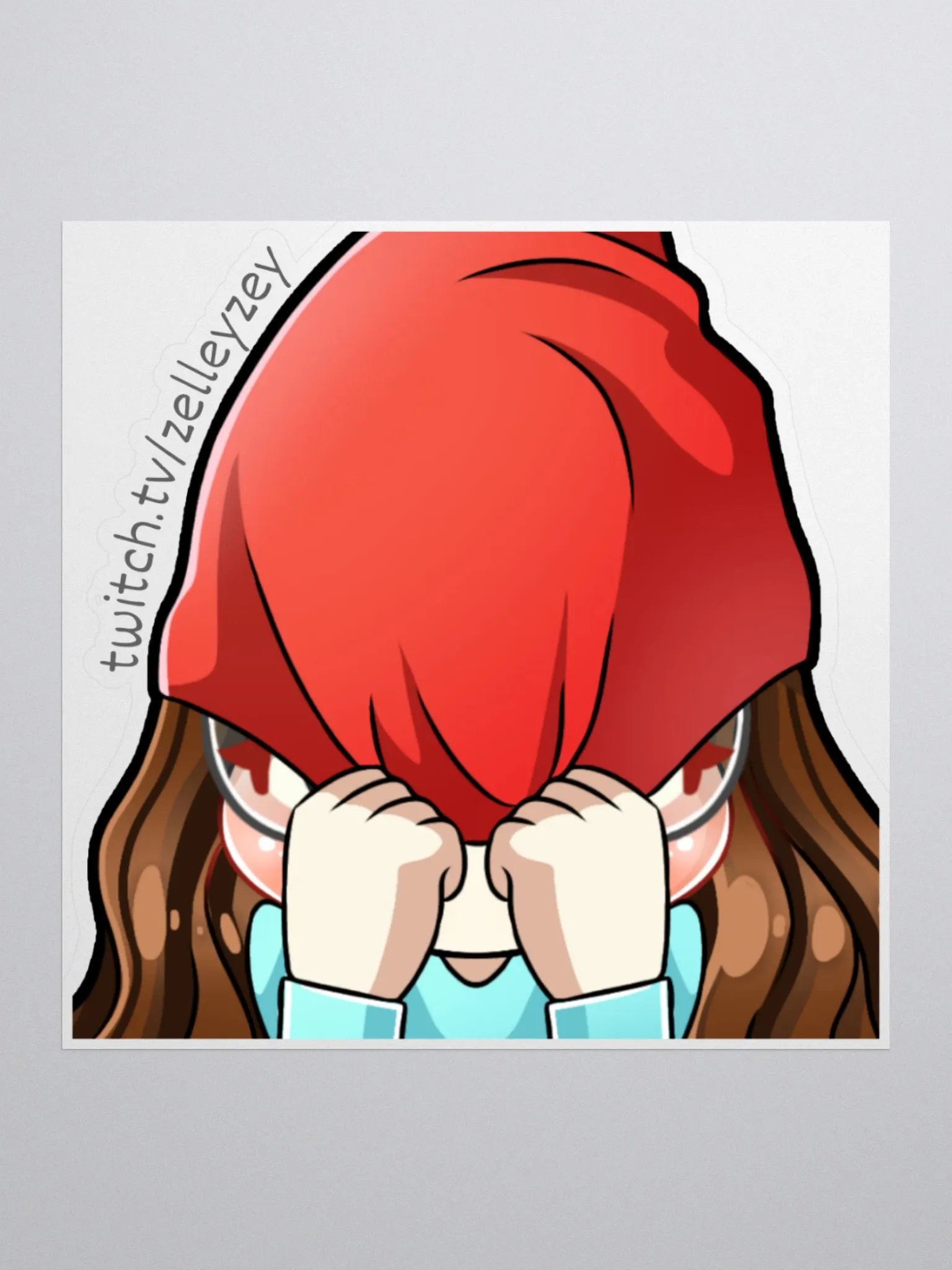 Gnome Shy Sticker product image (1)