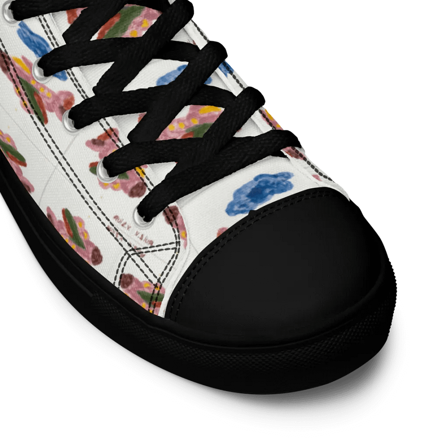 Kid Airplane (Men's High Top Canvas Shoes) product image (7)