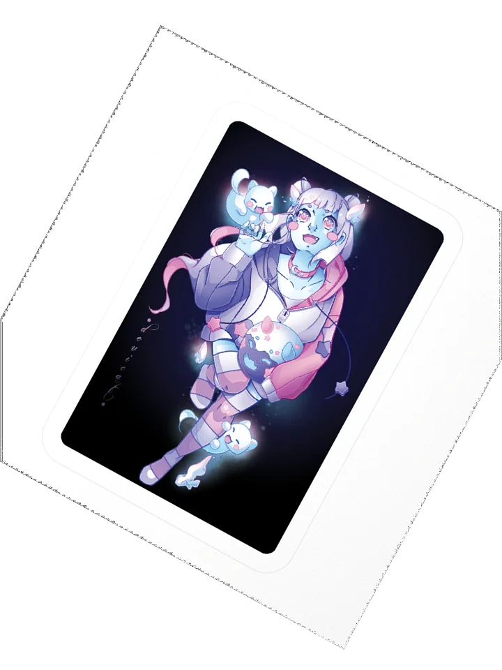 Sticker • CandiCat Ghost Girl & Ghost Cats • 2025 product image (6)