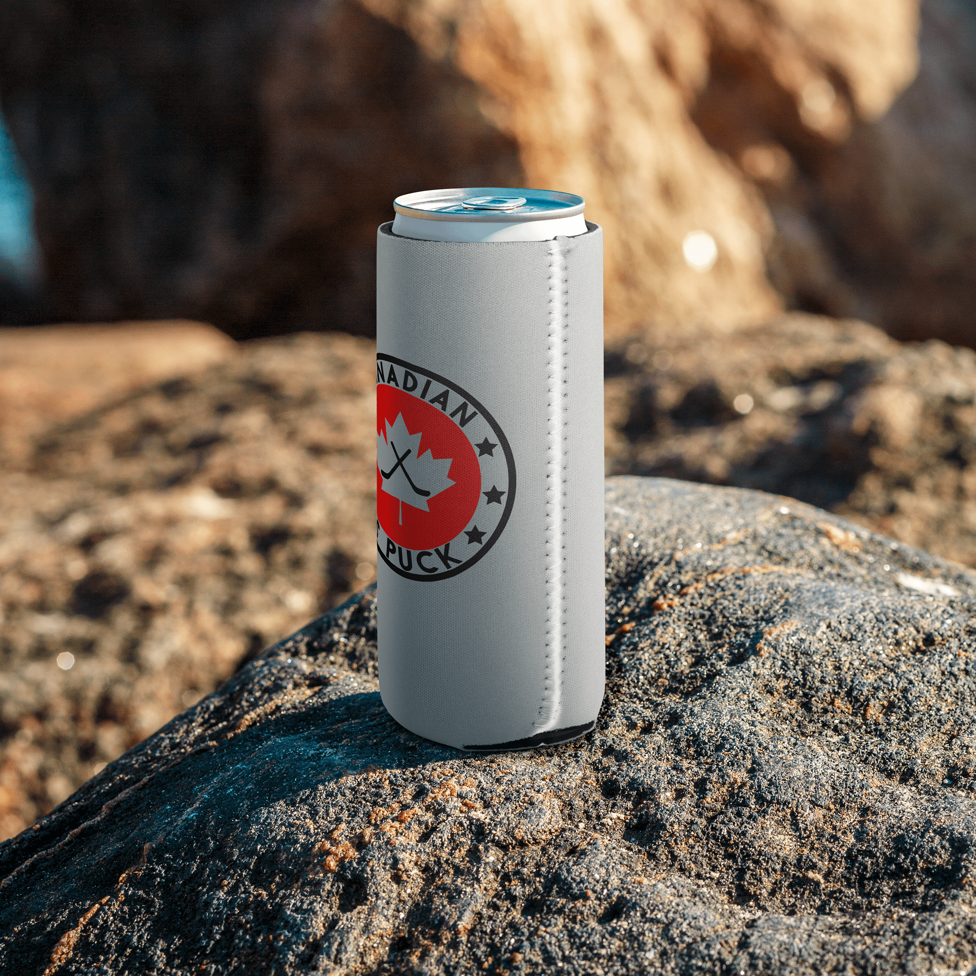 Canadian as Puck Can koozie product image (16)