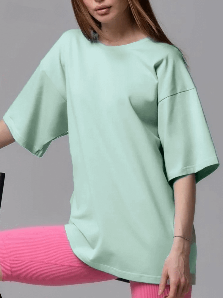 100℅ Cotton Basic Short Sleeve Tee product image (3)