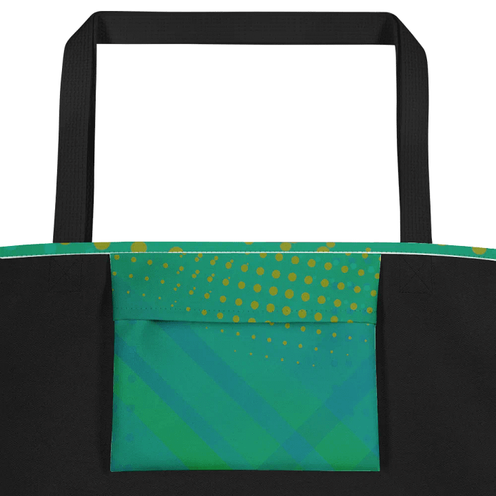 Vibrant Plaid Dreams Tote Bag for moms friends art students product image (2)