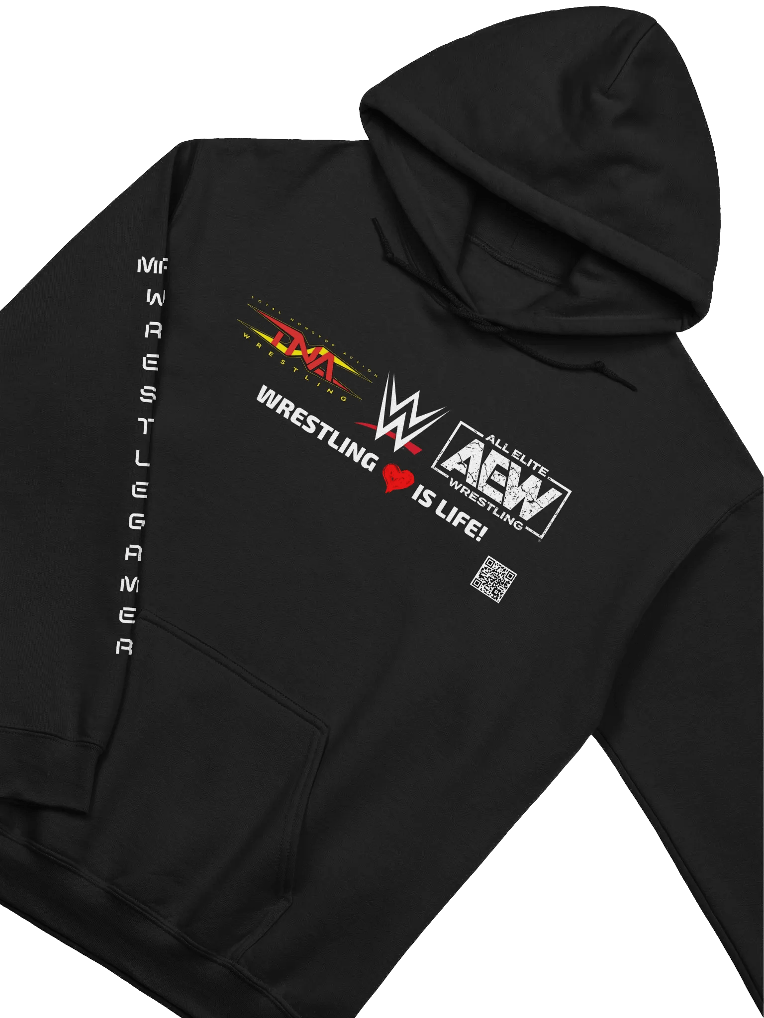 Wrestling Is Life Hoodie product image (2)