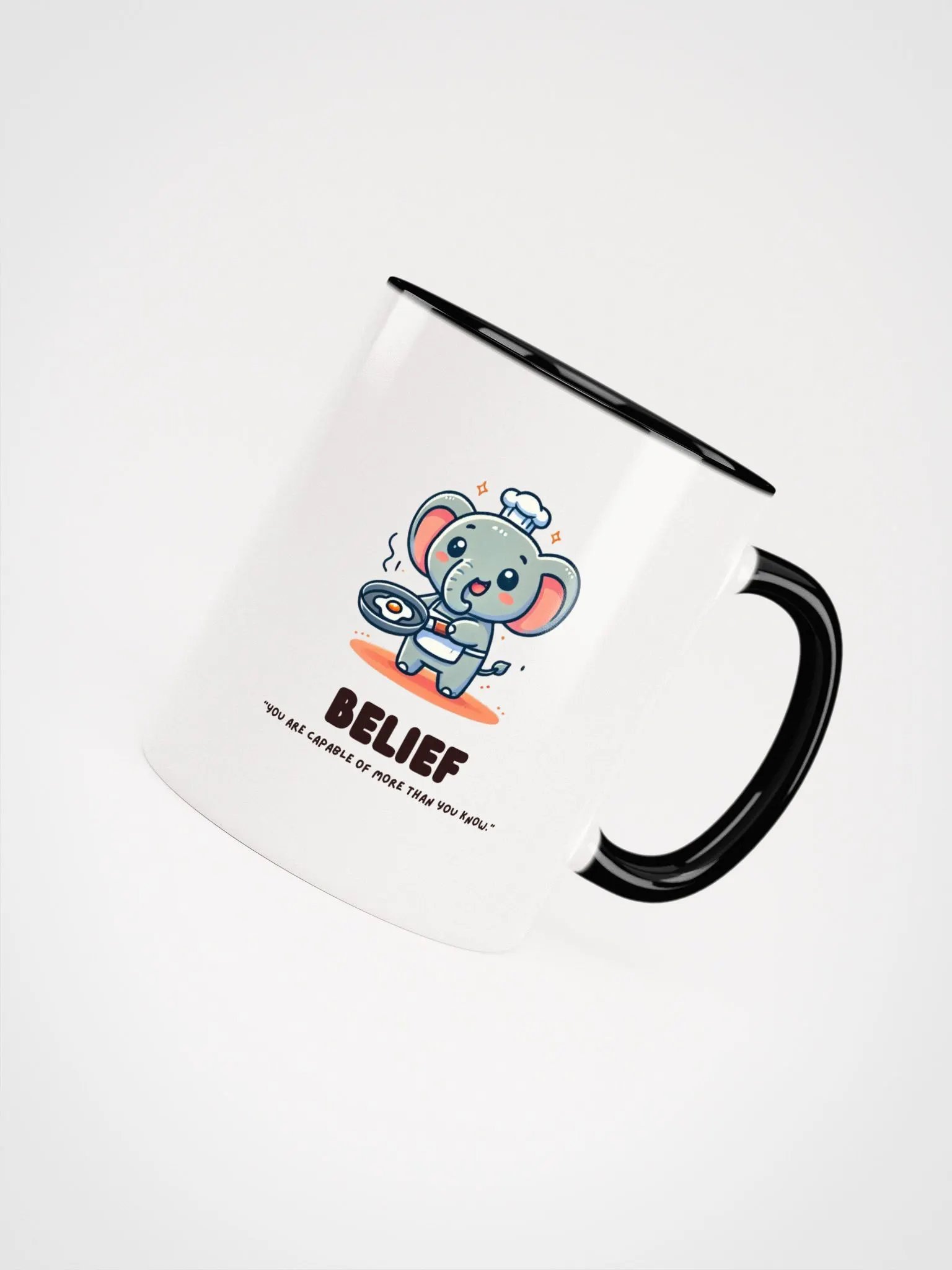 Belief Elephant Chef Mug product image (49)