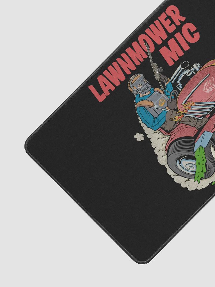 Lawnmower Mic | Desk Mat 12