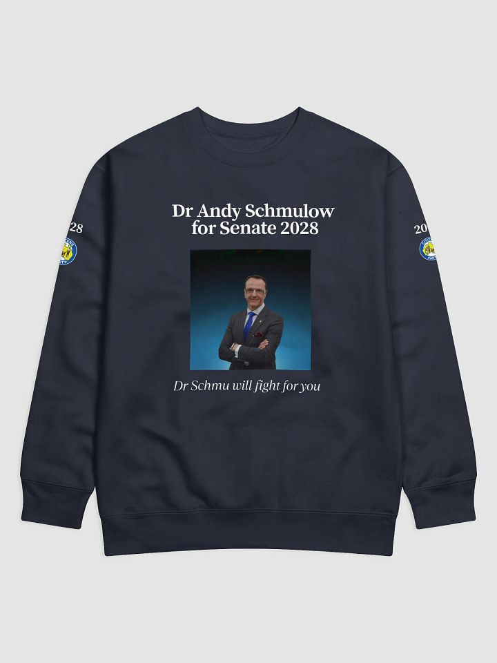 Dr Schmu will fight for you sweatshirt (Black or Navy) product image (1)