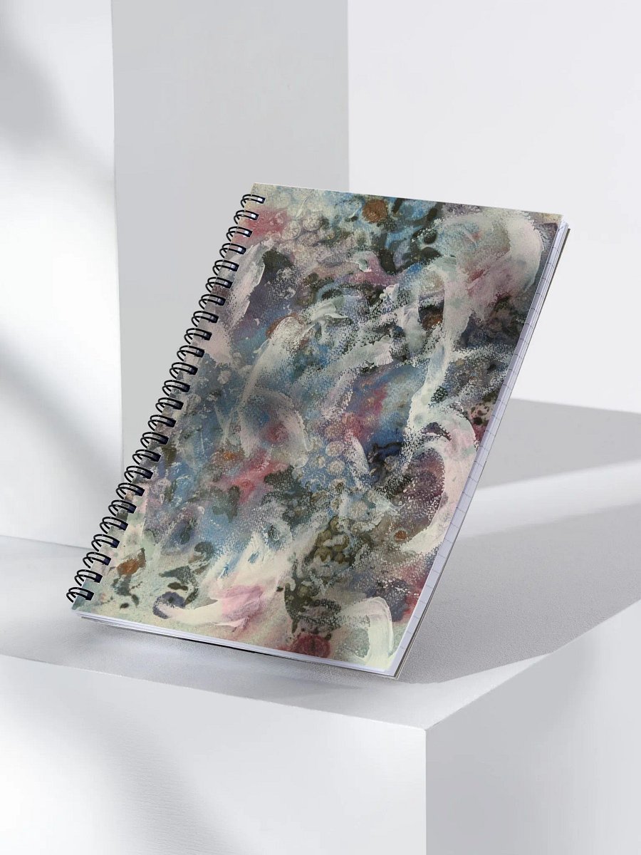 Flourish with Blue Spiral Notebook product image (3)