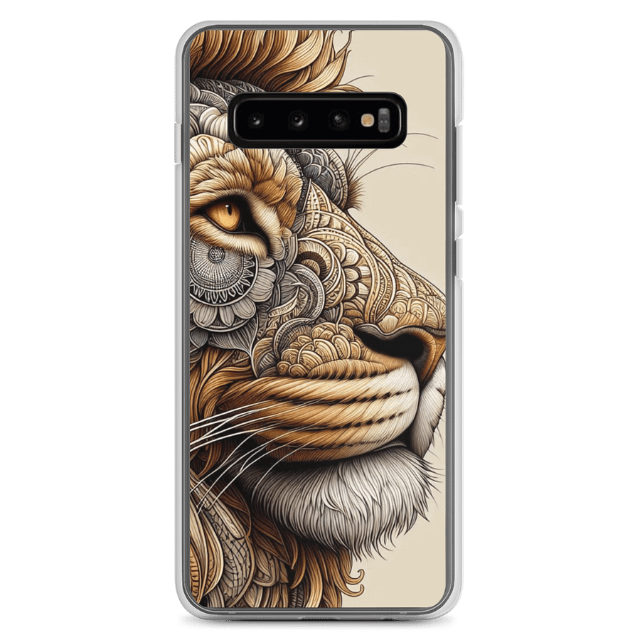 Majestic Lion Profile Clear Samsung® Case product image (2)