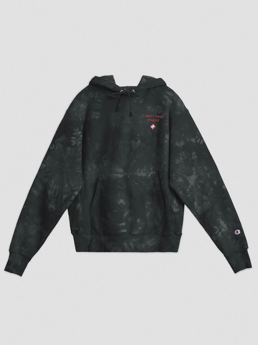 I cant heal stupid Champion hoodie product image (3)