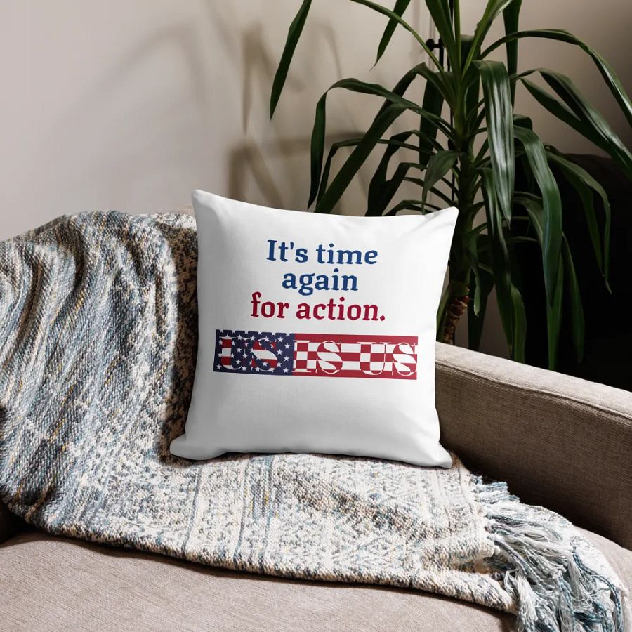 US IS US - Patriotic Action All-Over Print Pillow Case product image (10)