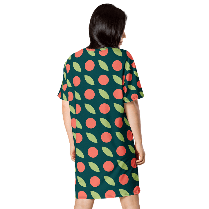 Botanical Bliss All-Over T-Shirt Dress product image (2)
