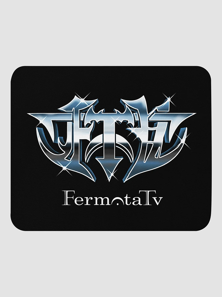 FTV All-Over Print Mouse Pad in Black product image (1)
