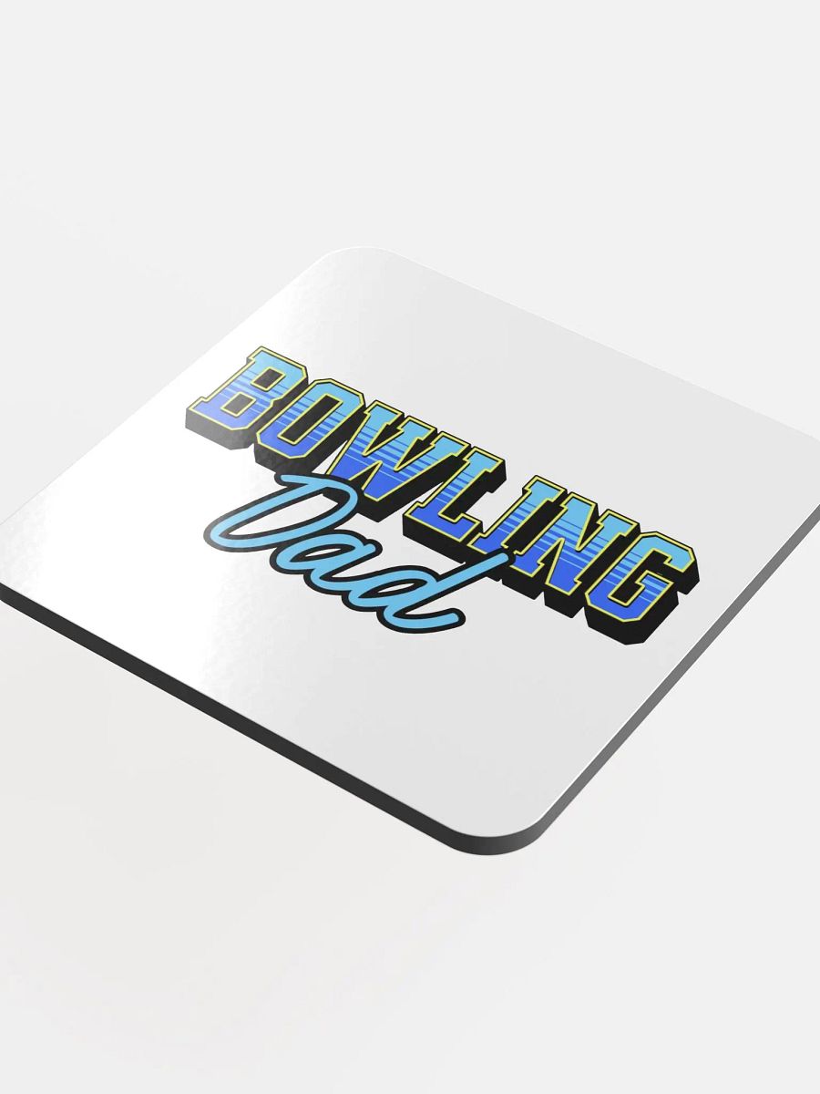 Bowling Dad Cork Coaster product image (1)