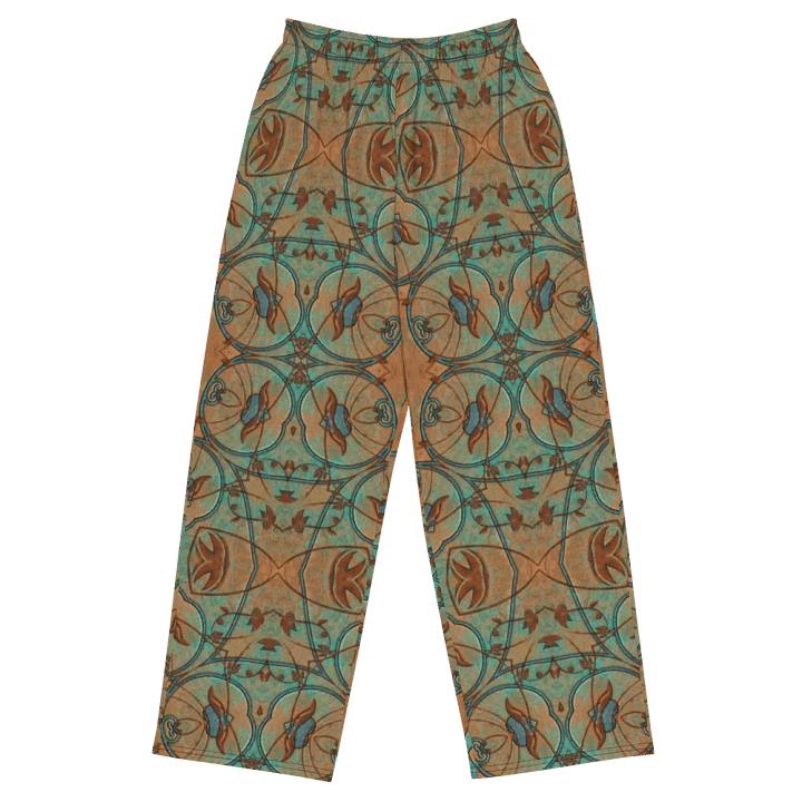 Copper Patina Kaleidoscope Wideleg Pants product image (2)
