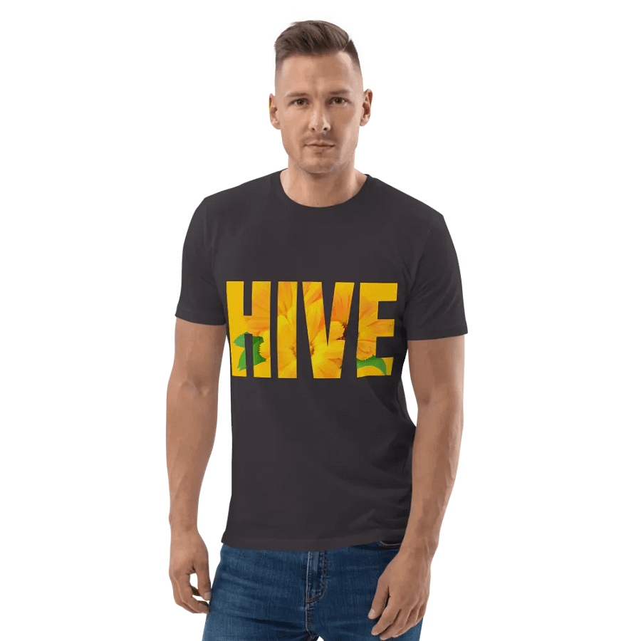 Floral HIVE Organic Tee - 100% cotton product image (172)