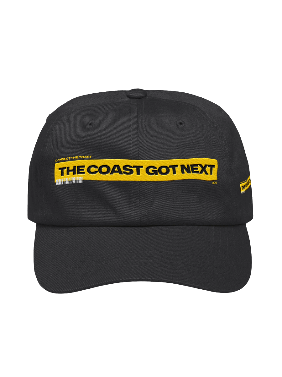 The Coast Got Next: Orange Decal Dad Hat product image (3)