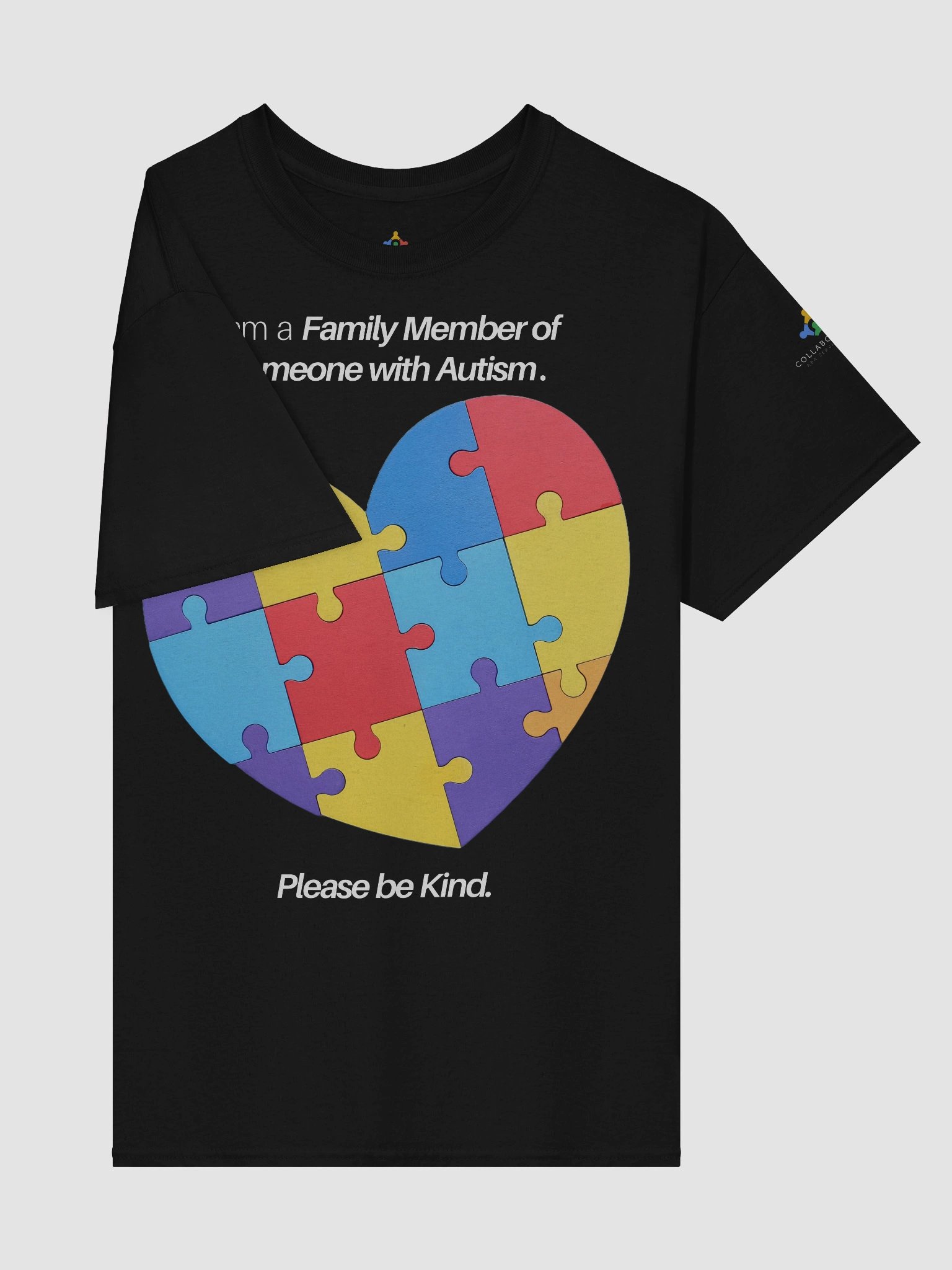 I am a Family Member of Someone with Autism. Please Be Kind T-Shirt product image (4)