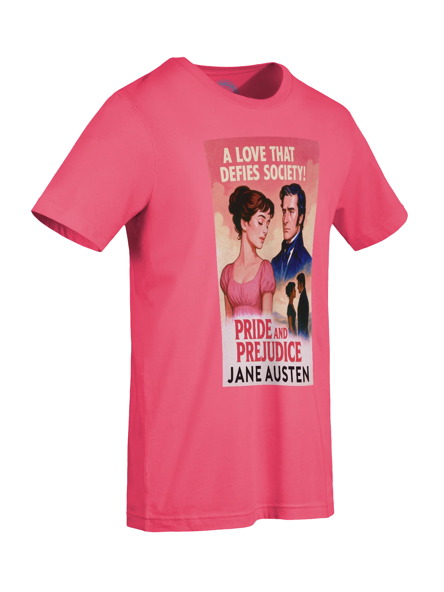 "Pride and Prejudice" 1950's Faux Retro Film Poster Jane Austen Concert Tee Fit Unisex T-Shirt product image (33)
